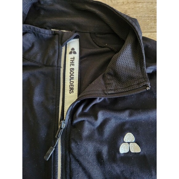 LEVELWEAR Black Golf Quarter Zip Long Sleeve Pullover Womens Size Large - Picture 3 of 7